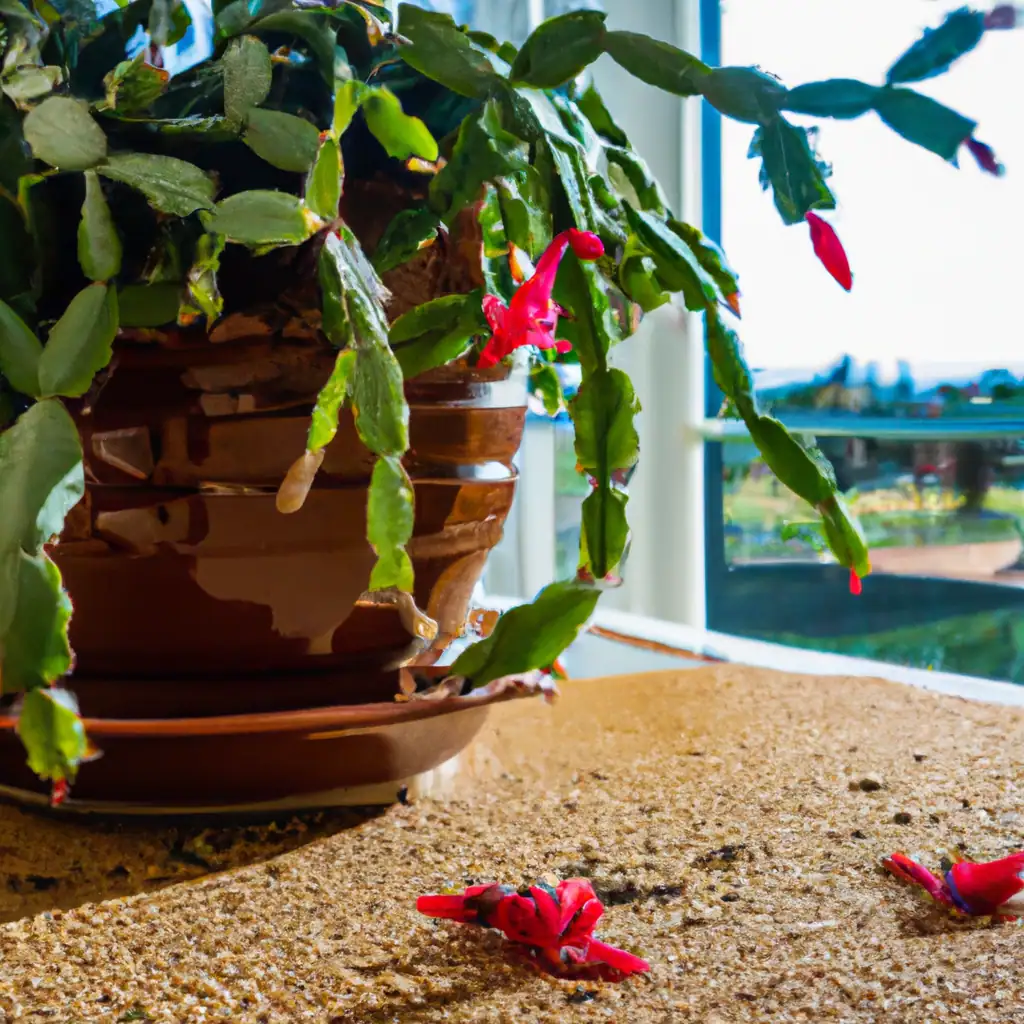 Christmas Cactus Flower Buds Fall off Before Blooming