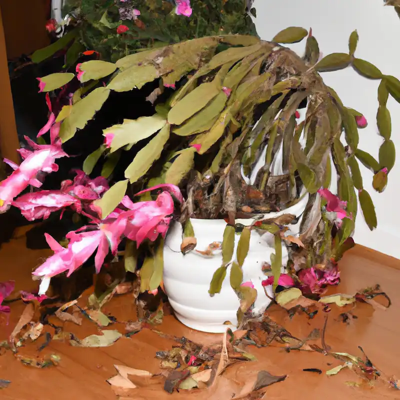 Christmas Cactus Stems are Falling Off