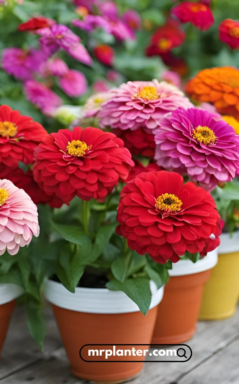 Zinnias