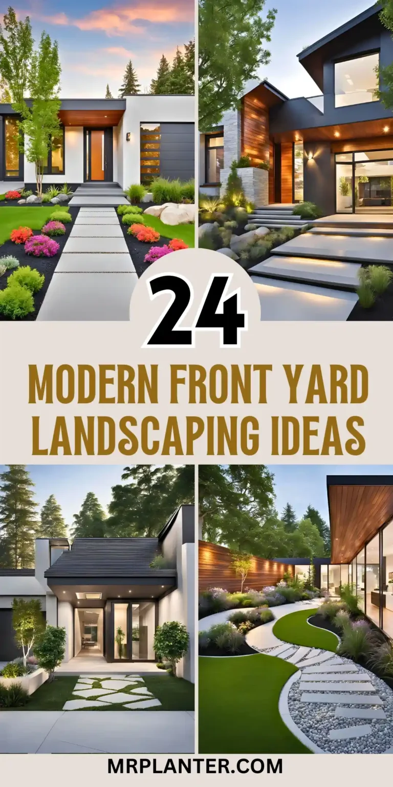 Modern Front Yard Landscaping Ideas