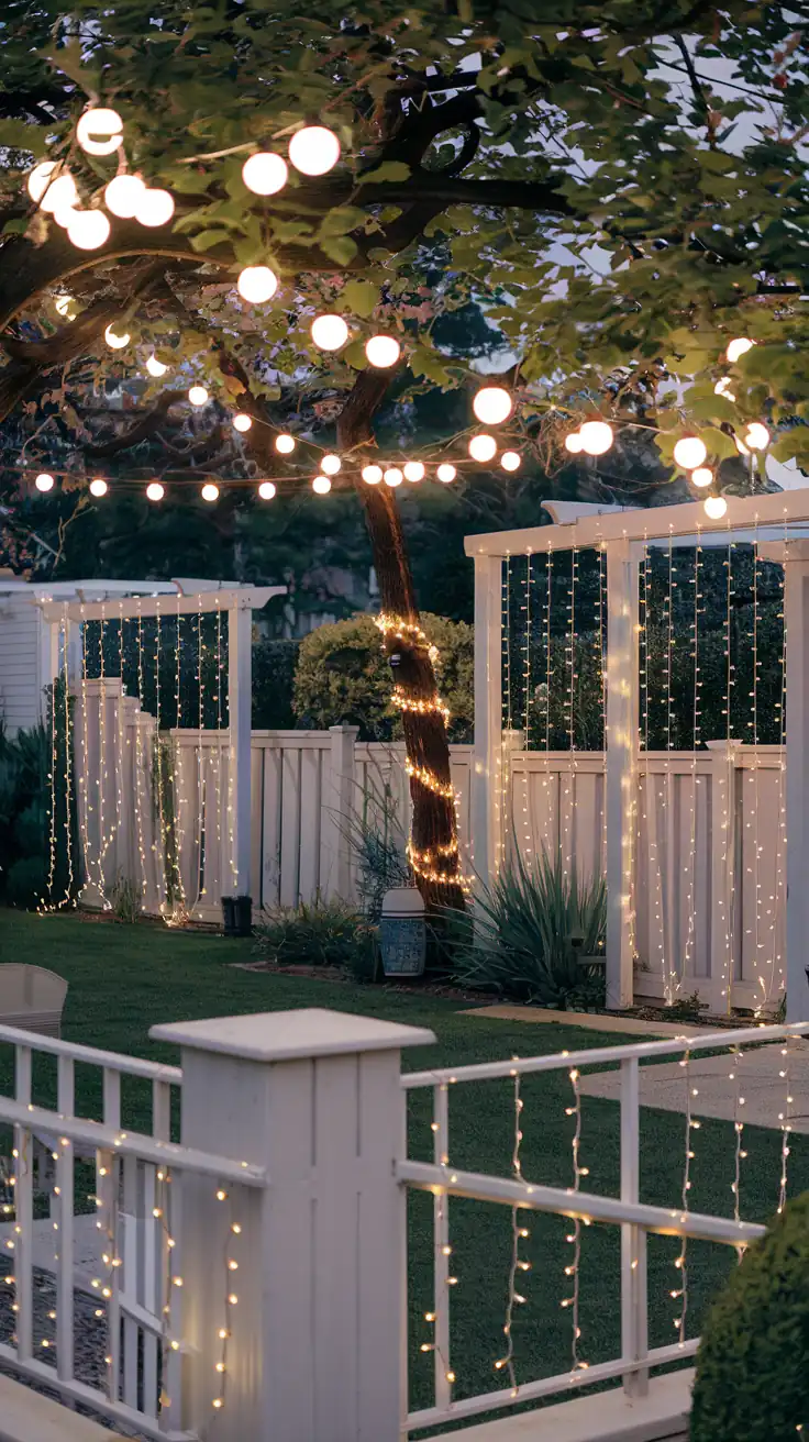 Hang String Lights for Ambiance