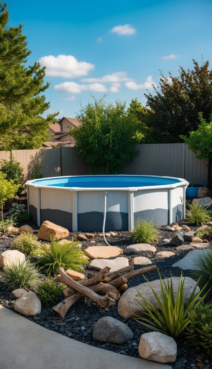 Above Ground Pool Landscaping Ideas