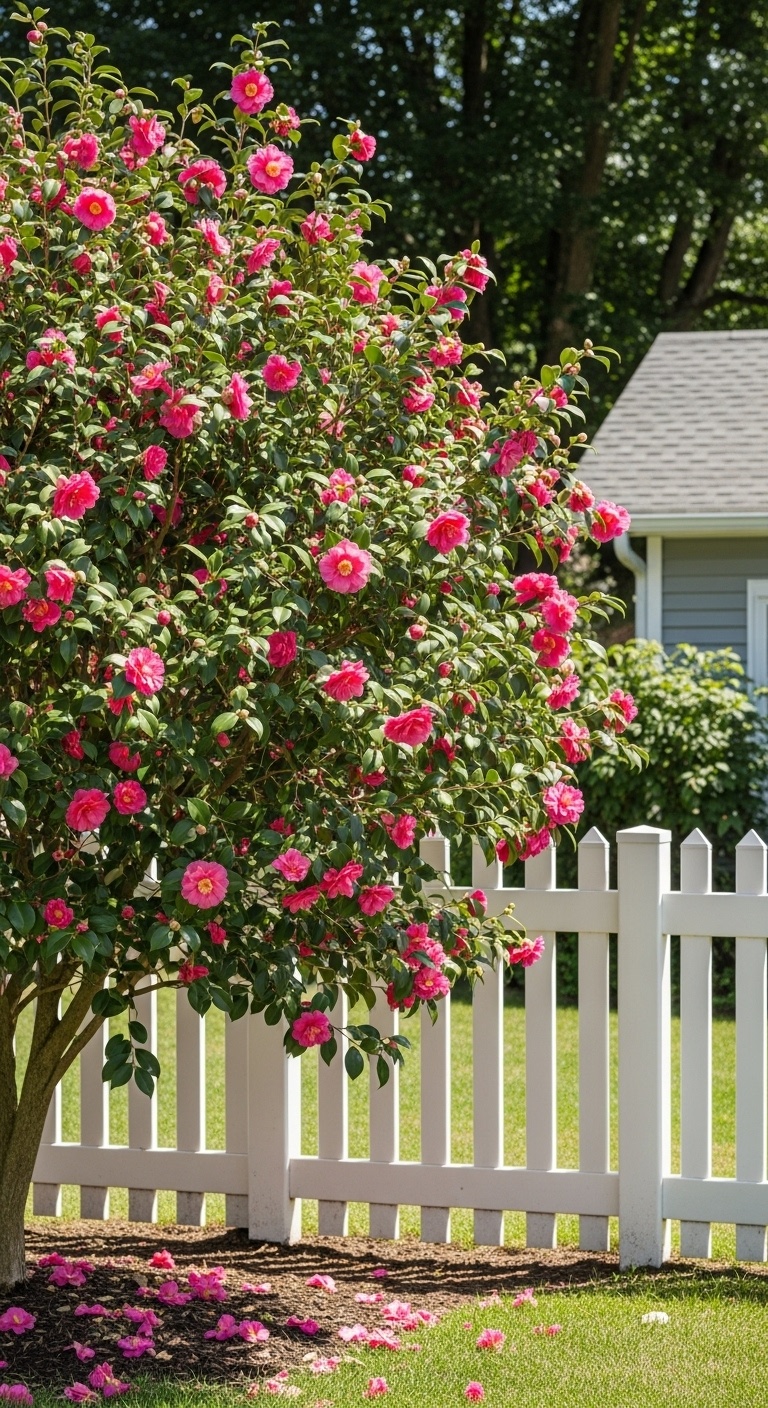Camelia shrub