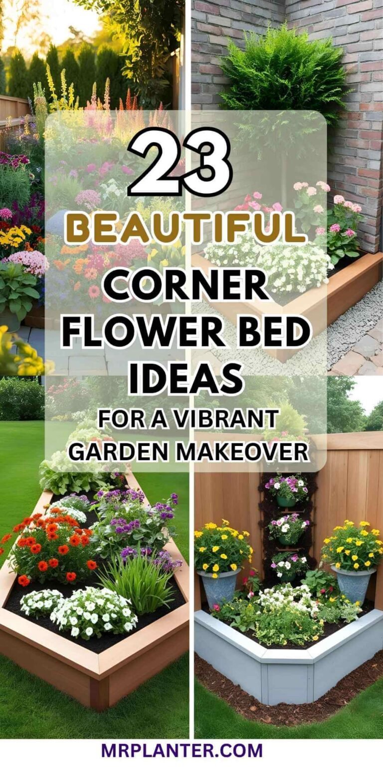 Corner Flower Bed Ideas