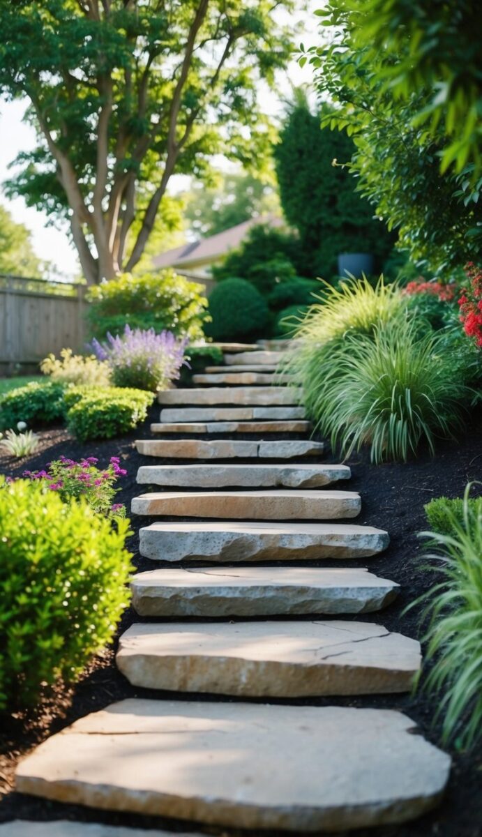 25 Large Rock Landscaping Ideas in Backyard