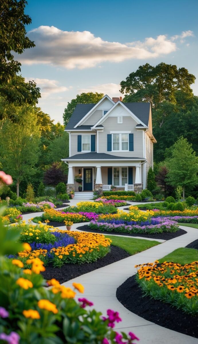 Landscaping Around House Ideas
