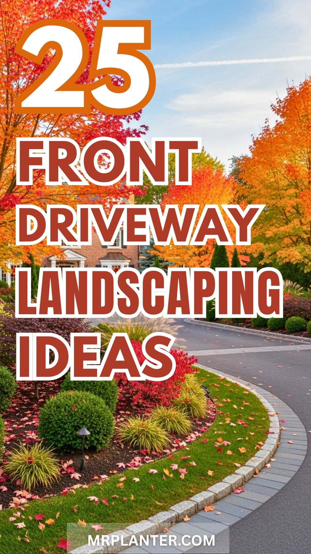 25 Front Driveway Landscaping Ideas to Boost Curb Appeal