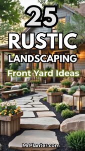 Rustic Landscaping Front Yard Ideas
