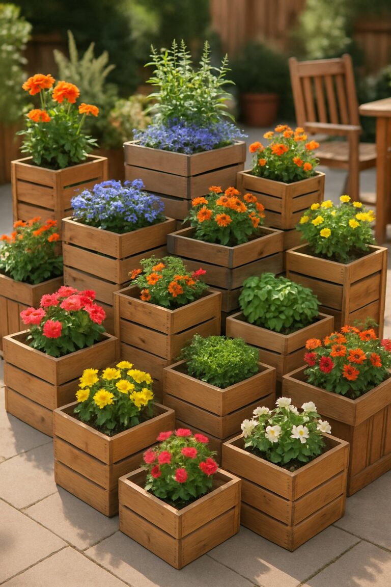 25 Outdoor Flower Pots Ideas to Brighten Your Patio This Summer