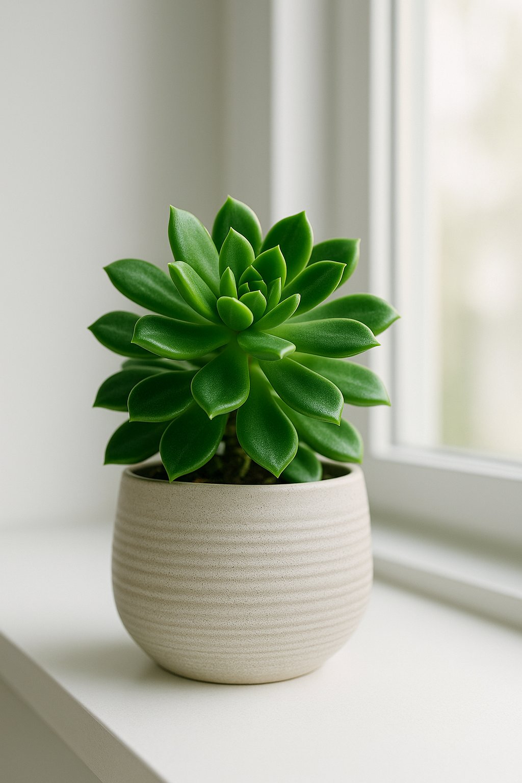 Happy succulent, echeveria