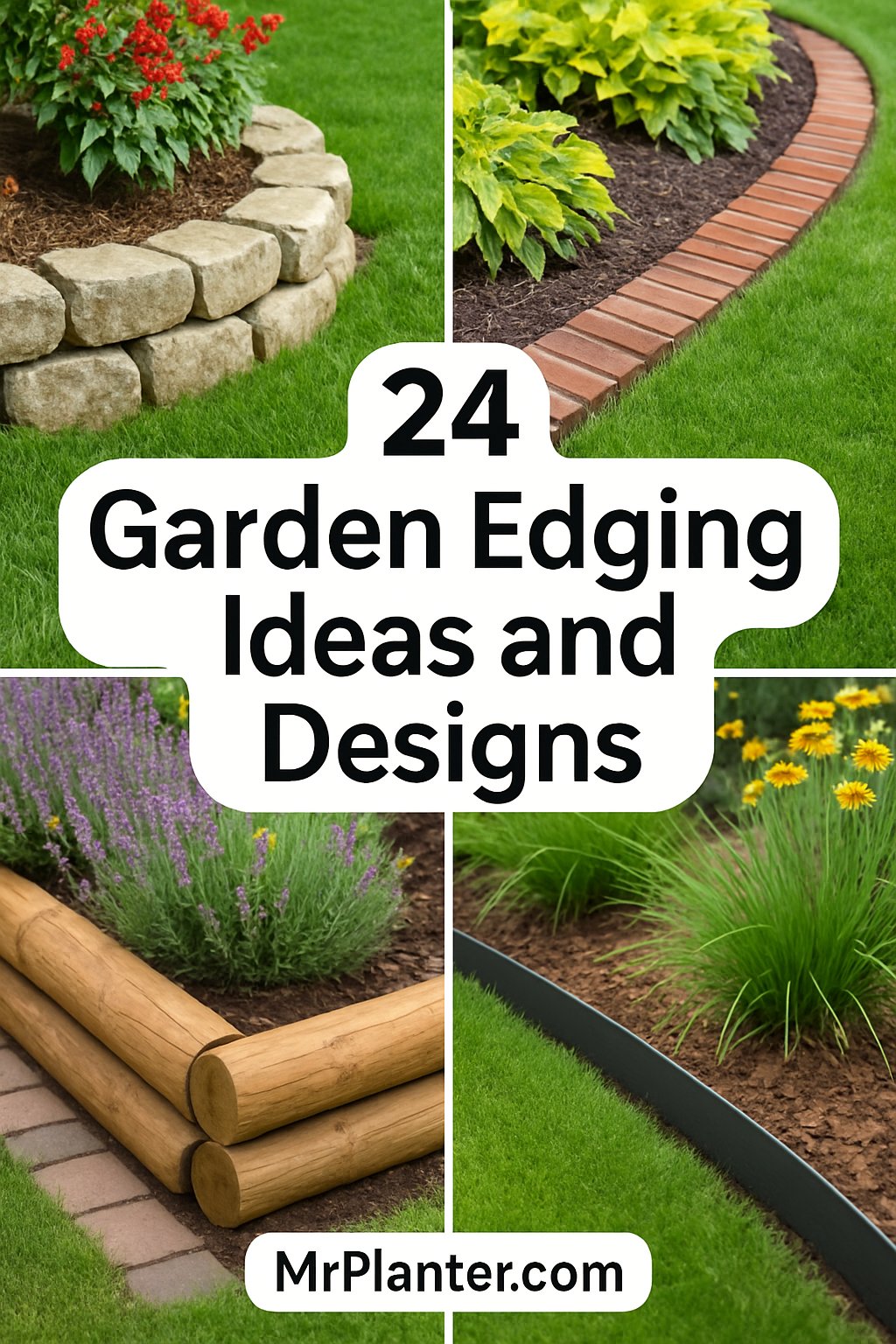 24 Garden Edging Ideas and Designs to Spruce Up Your Outdoor Space