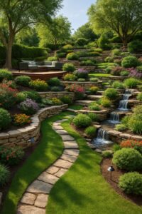 Sloped Backyard Landscaping Ideas
