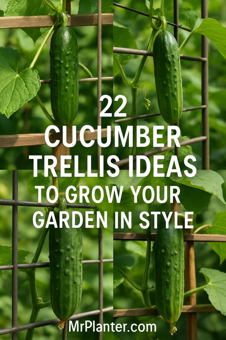Cucumber Trellis Ideas