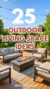 25 Outdoor Living Space Ideas To Transform Your Backyard Into a Cozy Retreat Outdoor Living Space Ideas