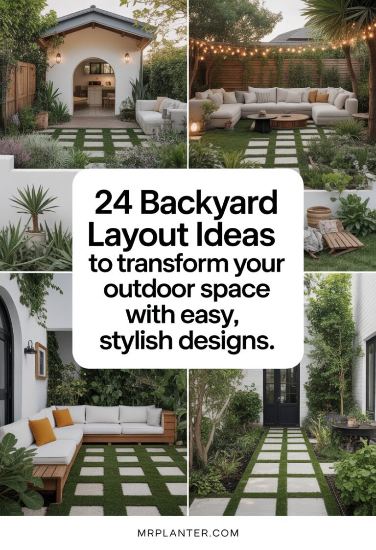 Backyard Layout Ideas