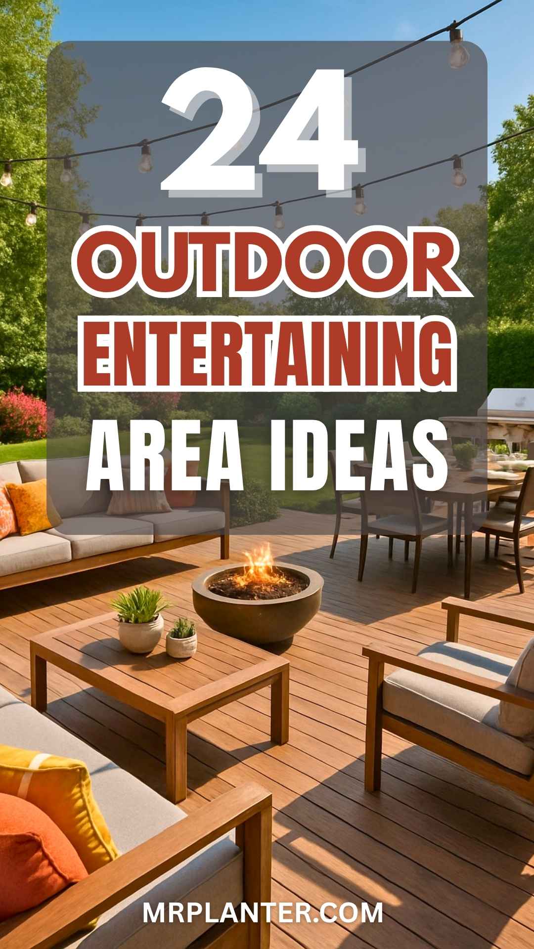 24 Outdoor Entertaining Area Ideas to Transform Your Backyard for Epic Gatherings