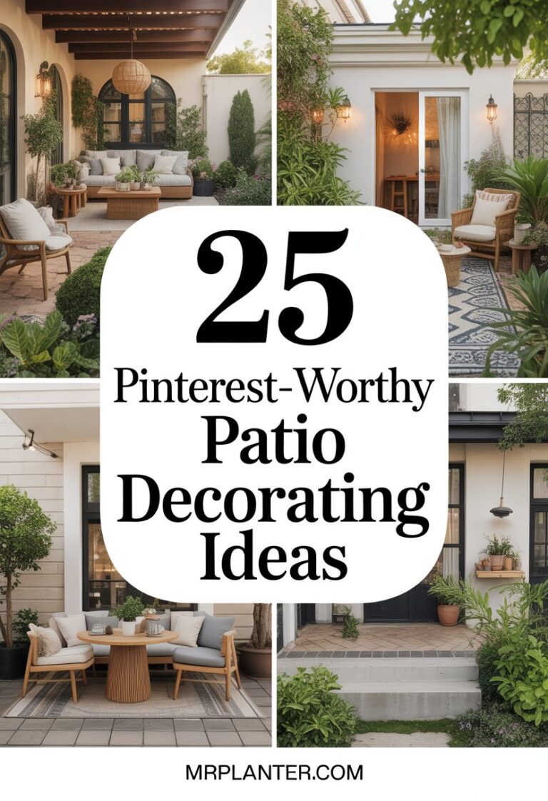 Patio Decorating Ideas