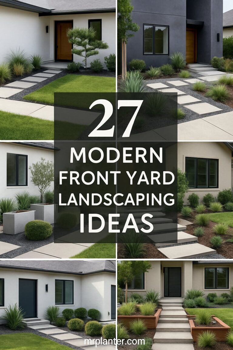 Modern Front Yard Landscaping Ideas