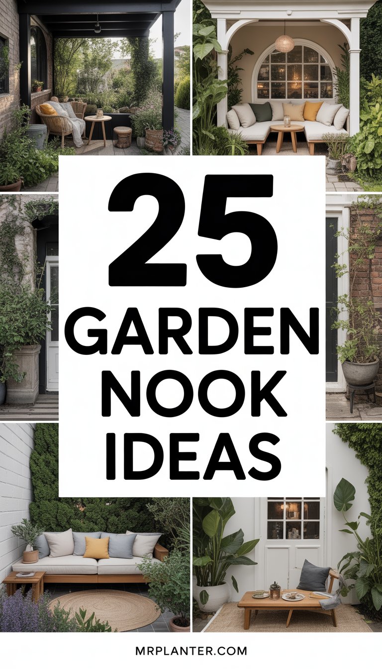 25 Garden Nook Ideas That’ll Make Your Backyard the Ultimate Chill Spot