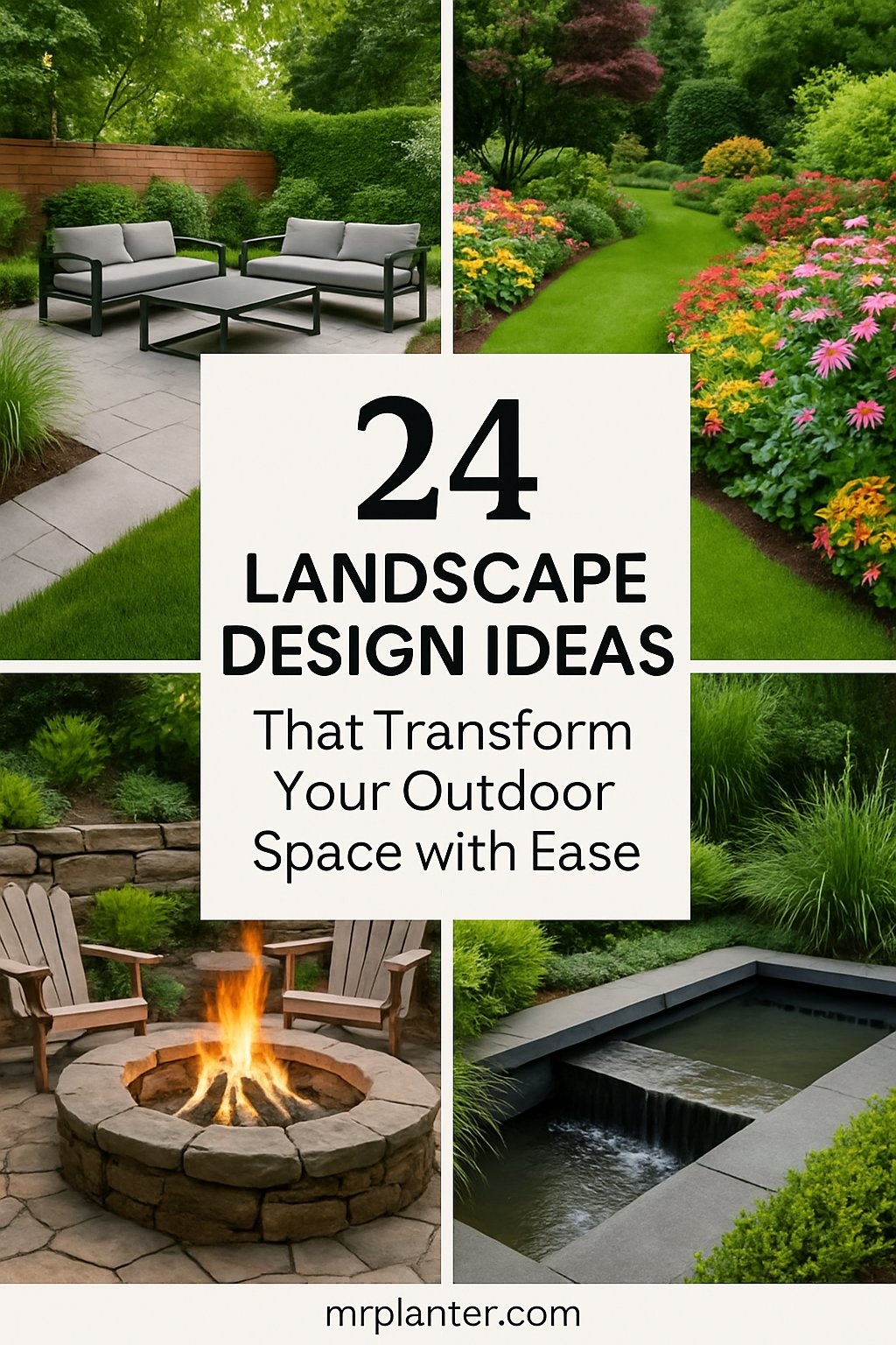 24 Landscape Design Ideas That Transform Your Outdoor Space with Ease