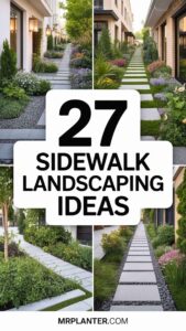 Sidewalk Landscaping Ideas