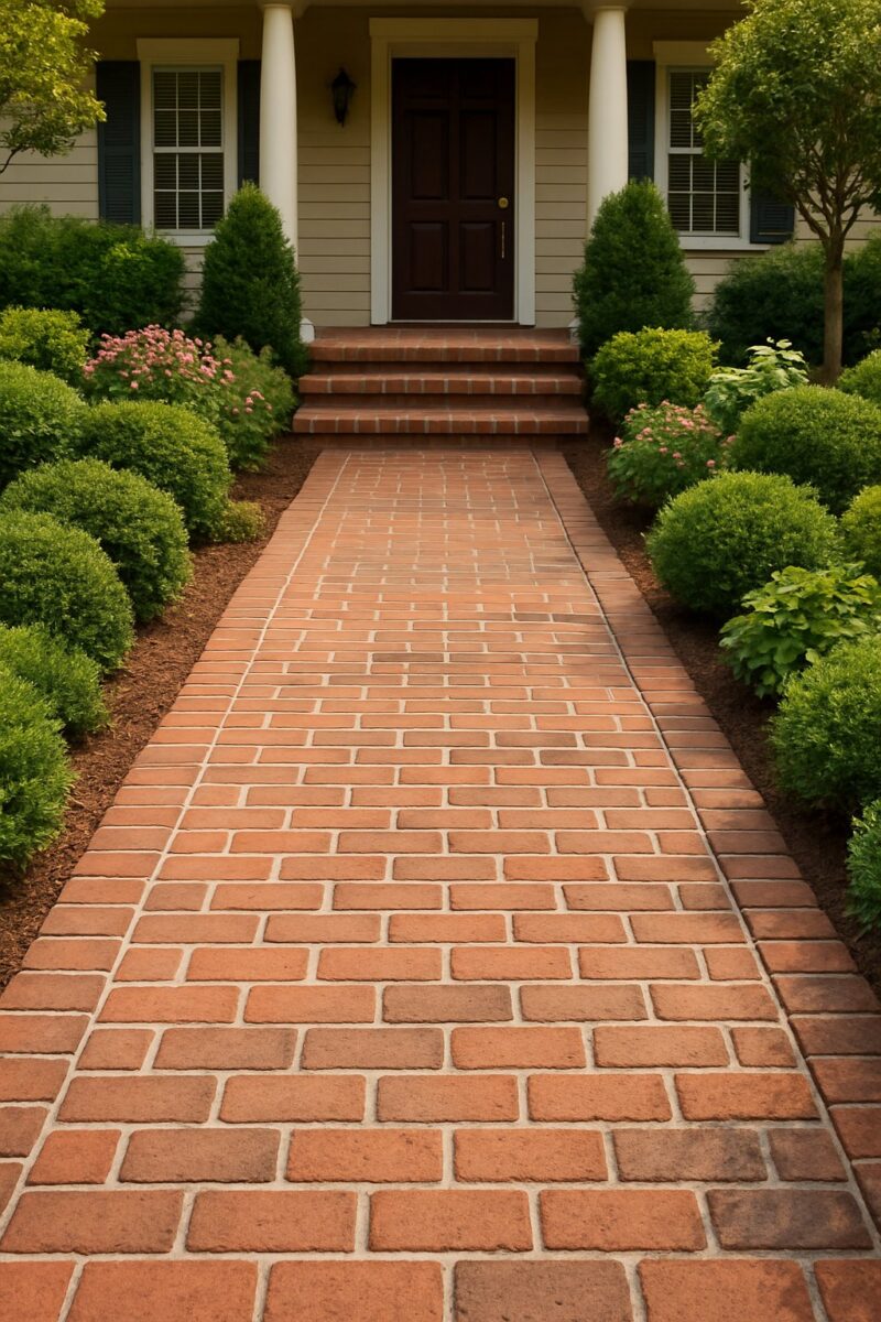 Boost Curb Appeal with 25 Front Walkway Landscaping Ideas