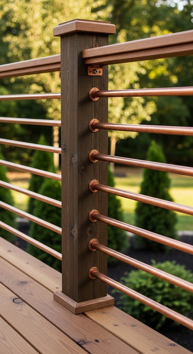 Copper Tubing Railings