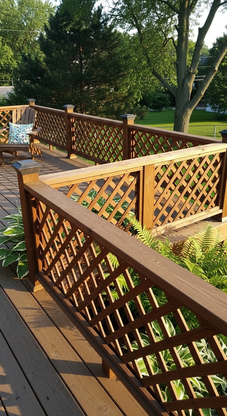 Trellis Style Railings