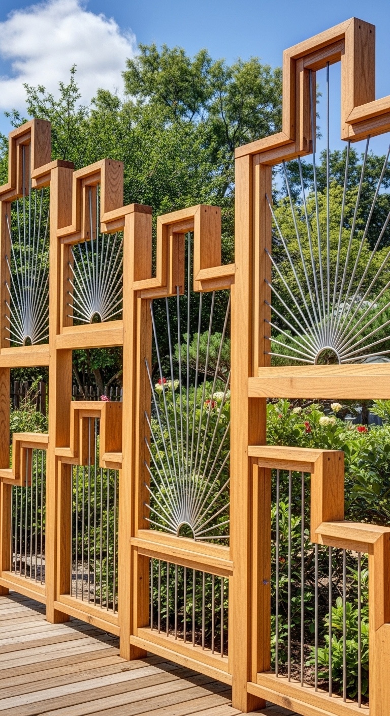 Art Deco with Geometric Wire