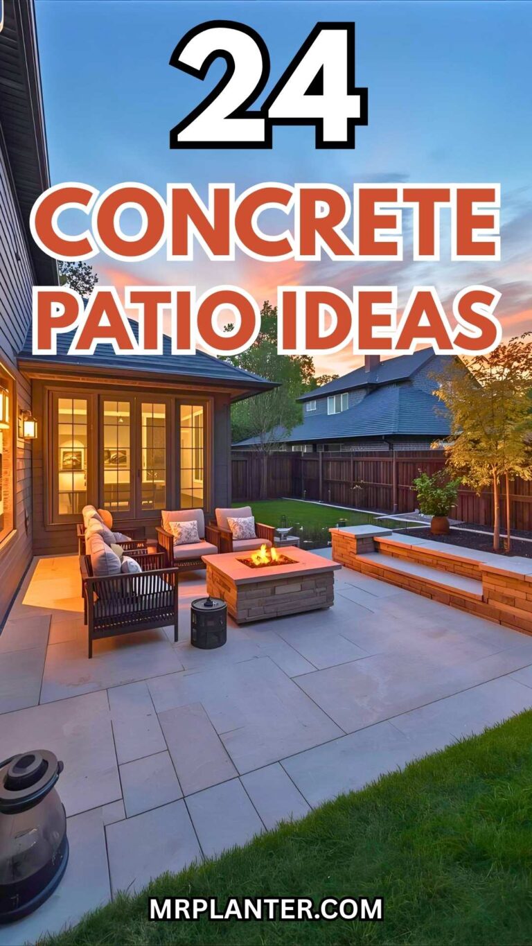 Concrete Patio Ideas