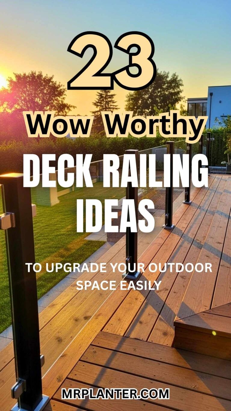 Deck Railing Ideas