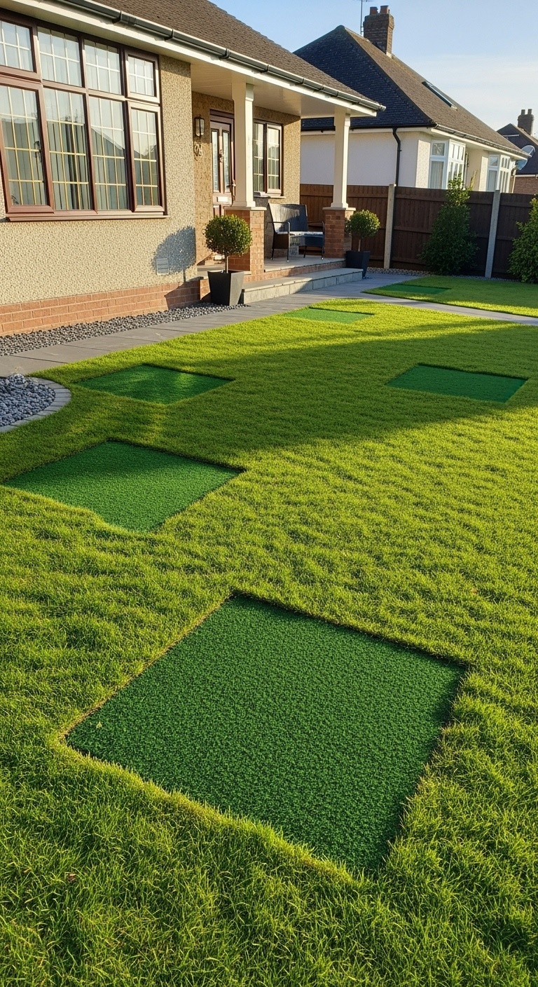 Use Turf Reinforcement Mats to keep your grassy areas