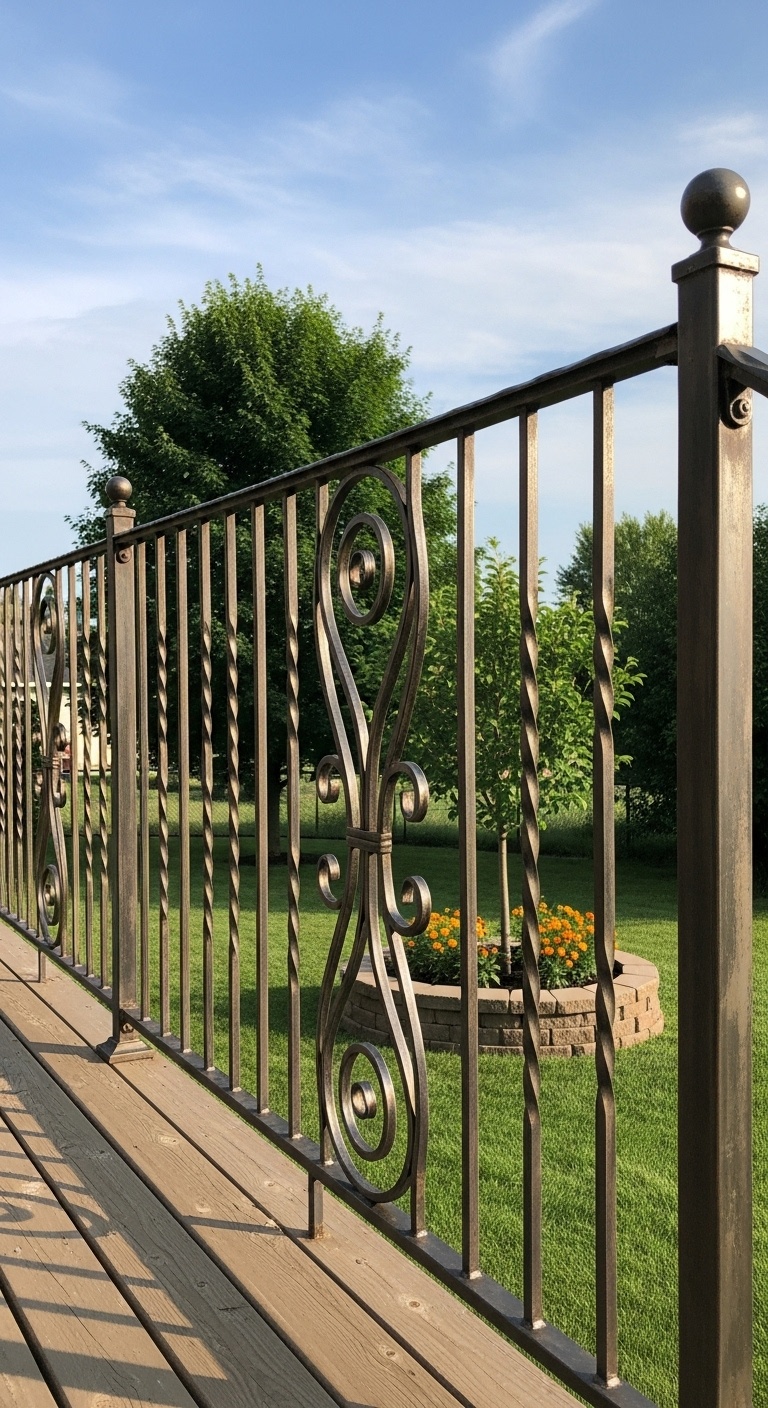 Twisted Metal Railings