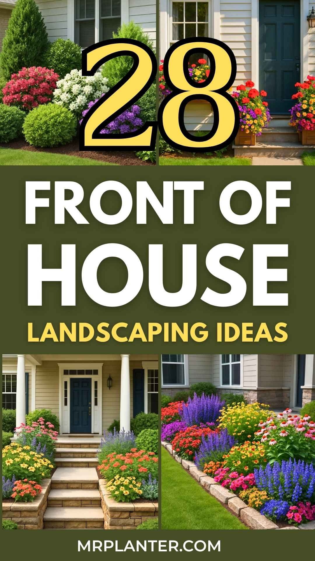 Boost Curb Appeal Instantly With 28 Front of House Landscape Ideas