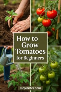 How to grow Tomatoes for beginners