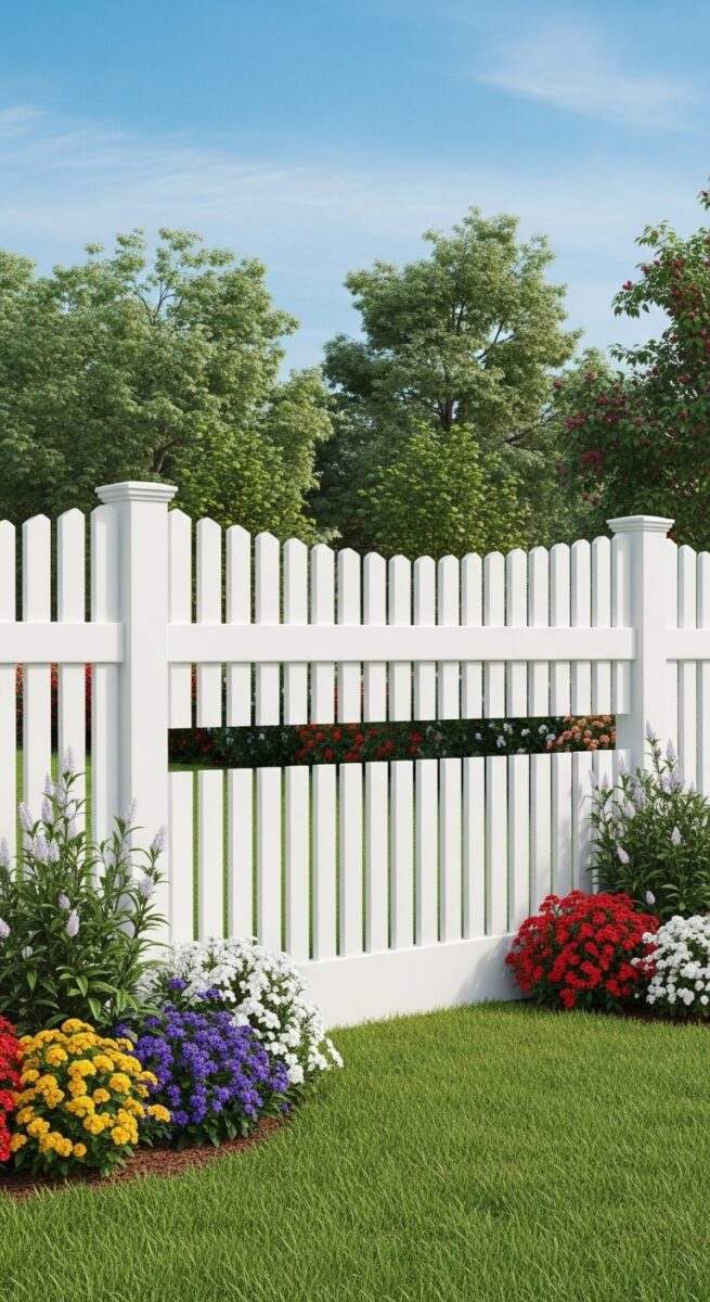 Style Your Outdoors Using 25 Inspiring Picket Fence Ideas — free download