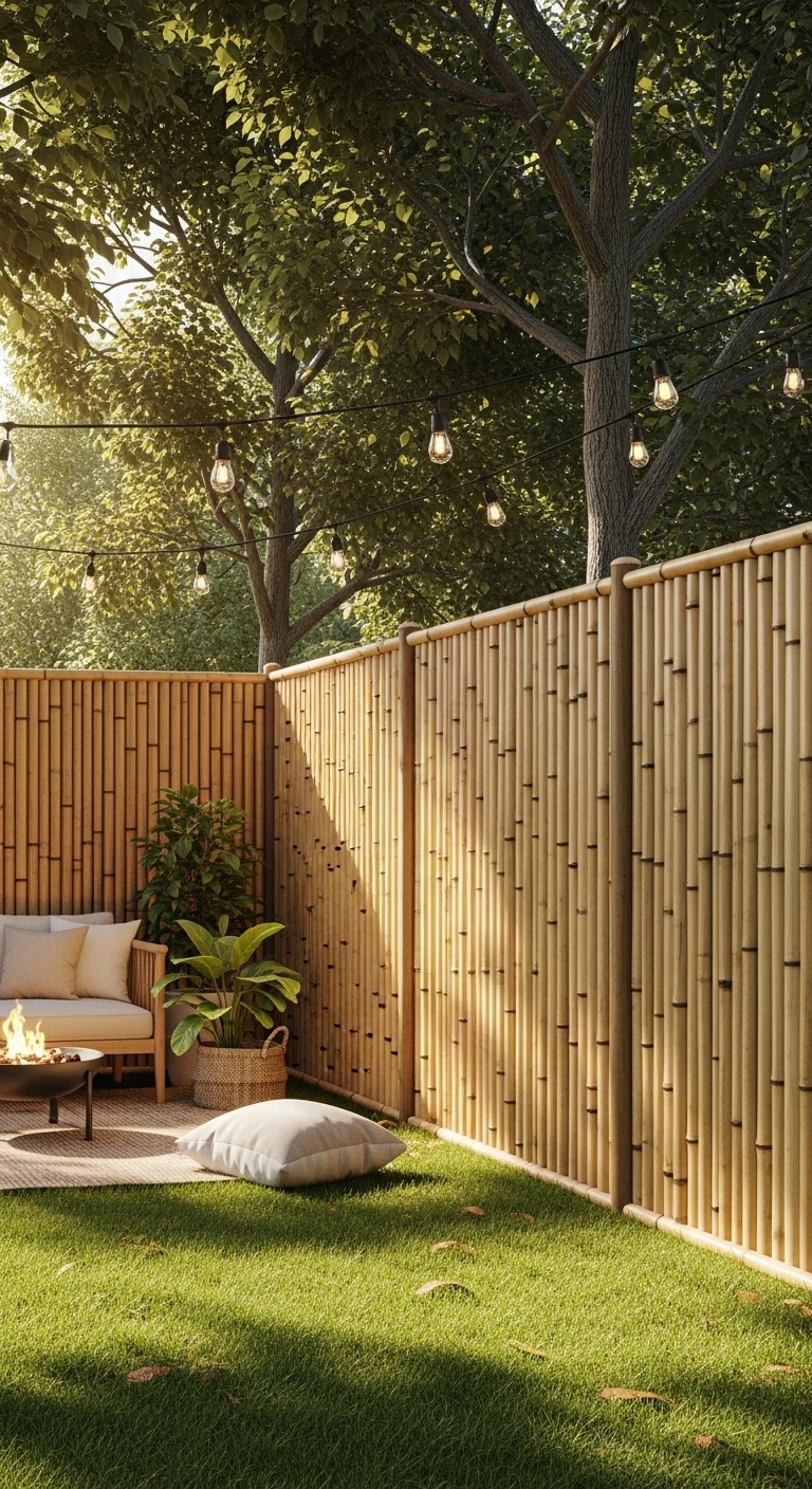 Bamboo Fence Panels