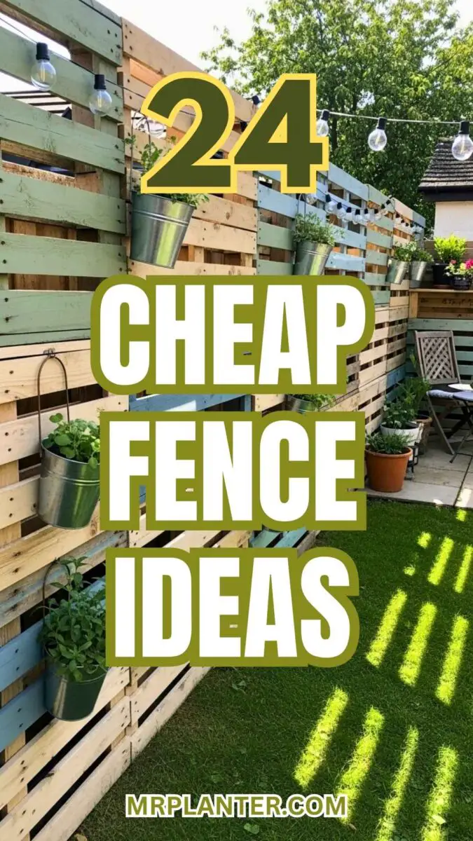 Cheap Fence Ideas