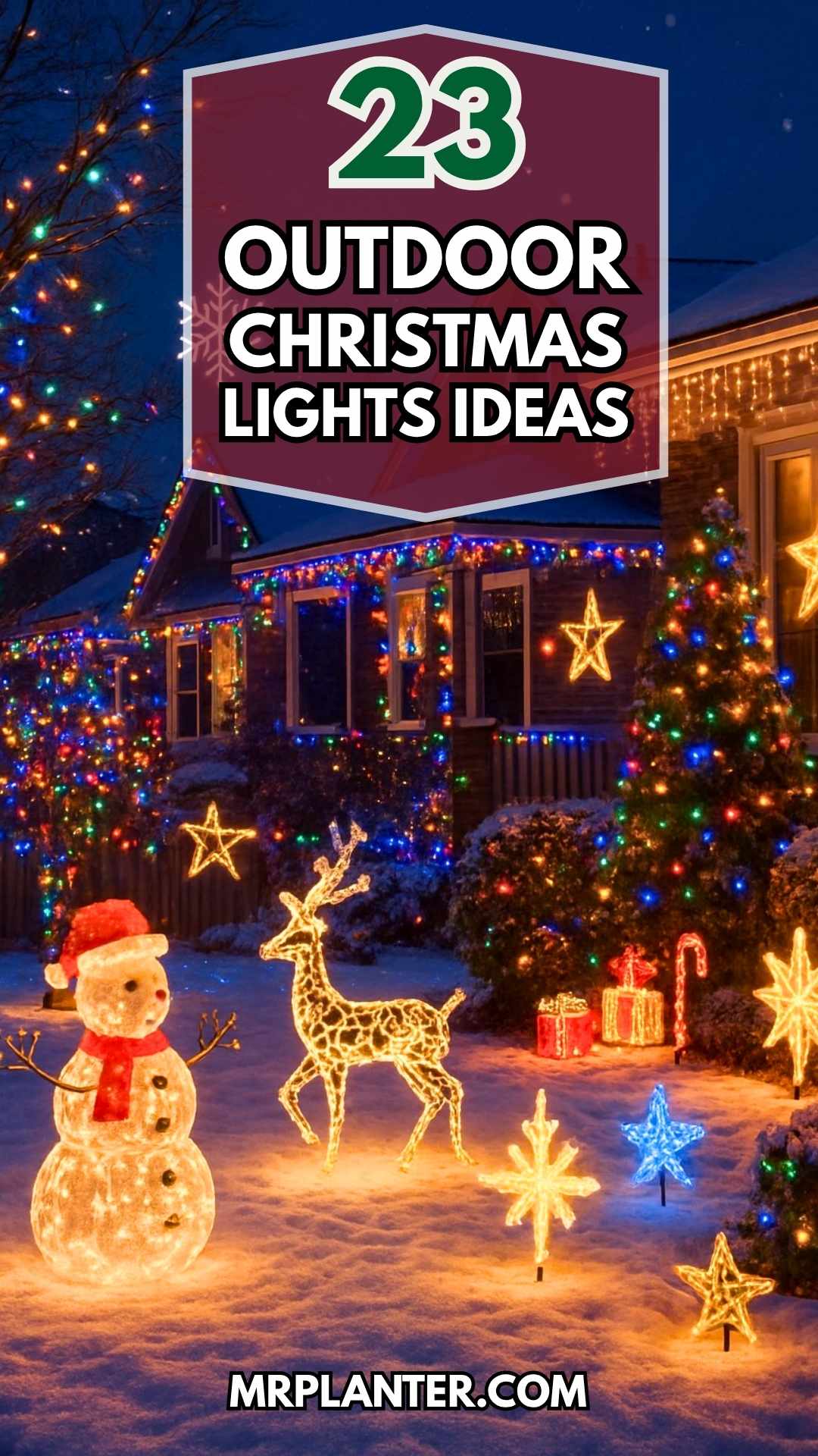 Outdoor Christmas Lights Ideas