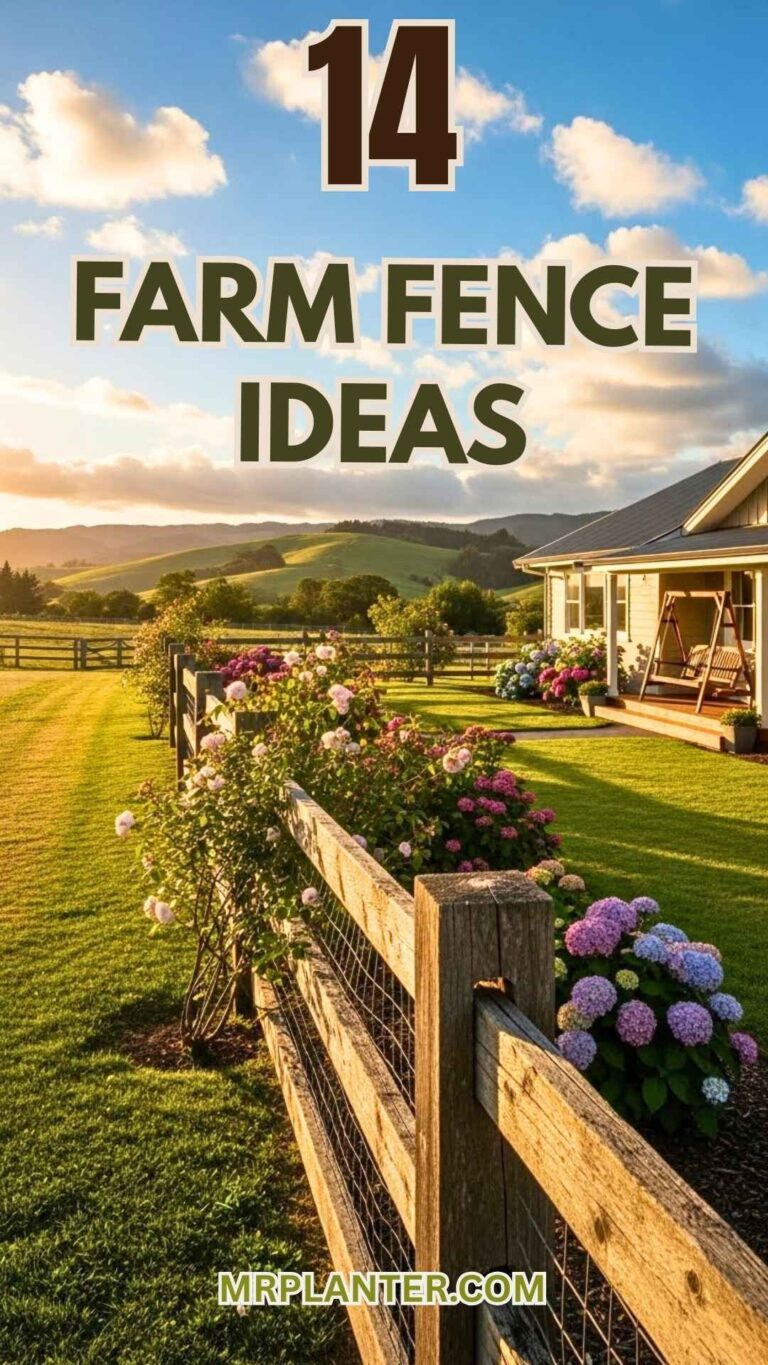 Farm Fence Ideas