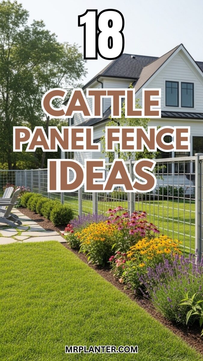 Cattle Panel Fence Ideas