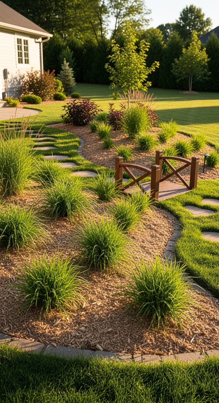 Plant deep-rooted grasses that act like water sponges in disguise