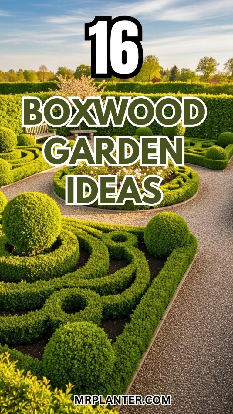 Boxwood Garden Ideas