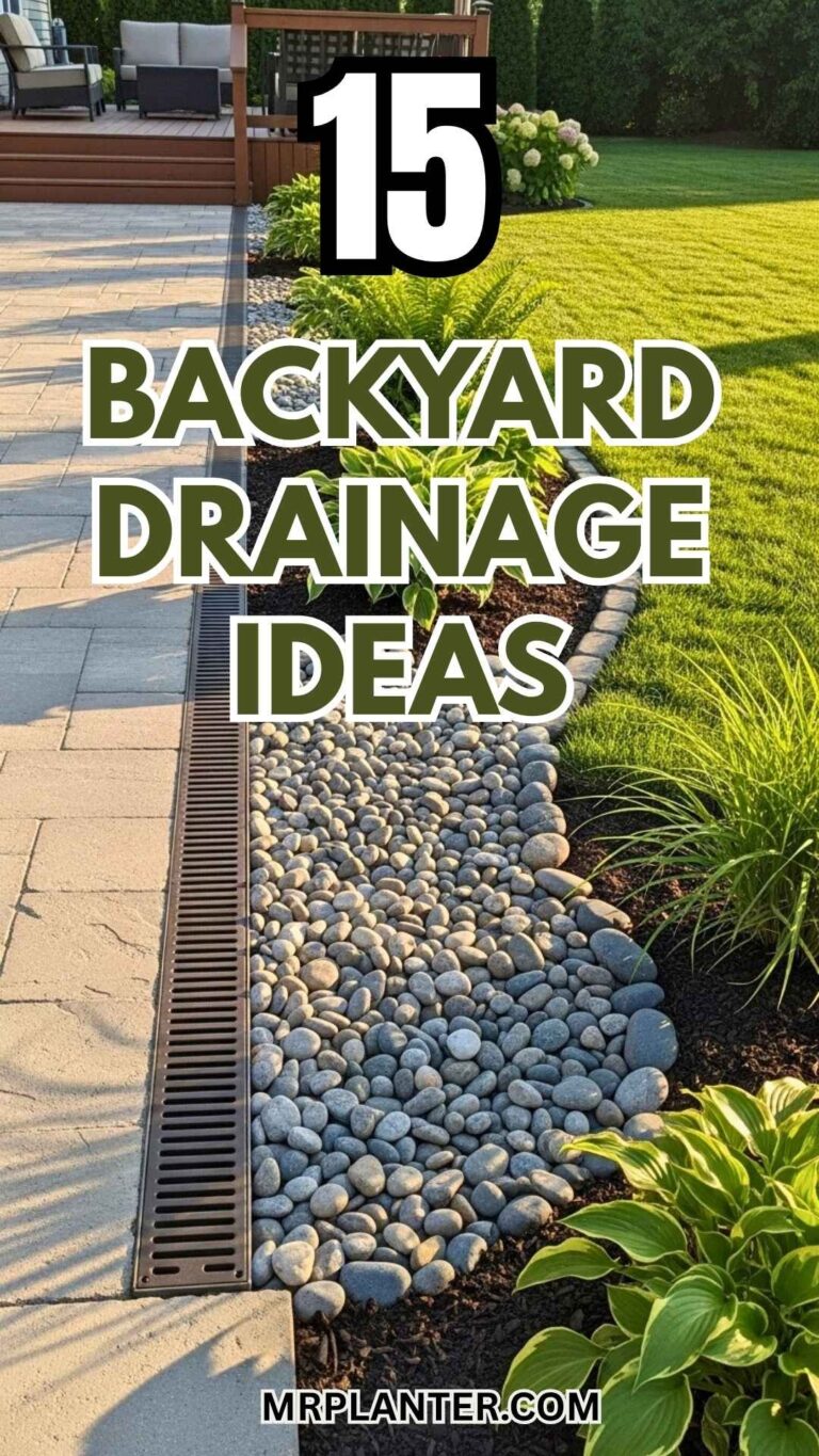 Backyard Drainage Ideas