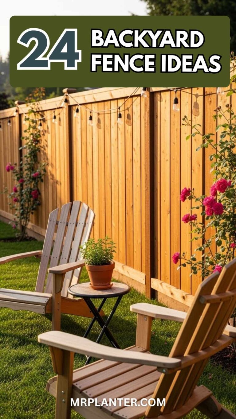 Backyard Fence Ideas