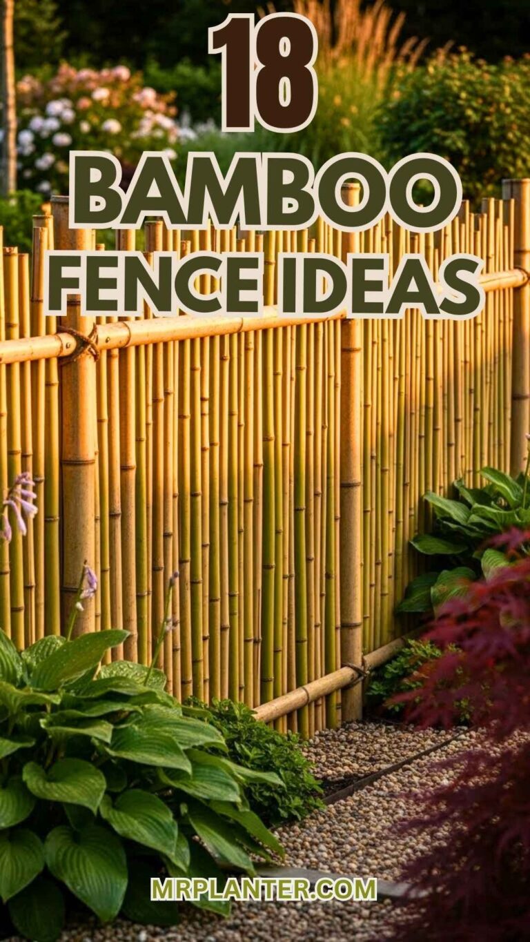 Bamboo Fence Ideas