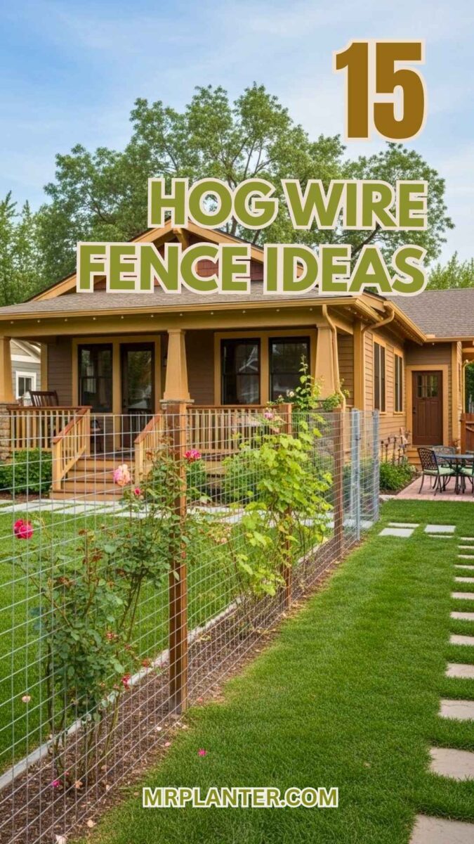 Hog Wire Fence Ideas