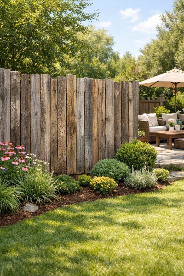 18 Wood Fence Ideas in the Backyard