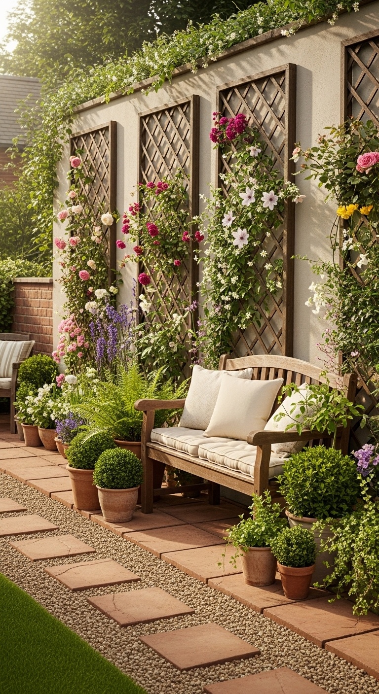 Trellis wall-mounted panels for small spaces with big dreams