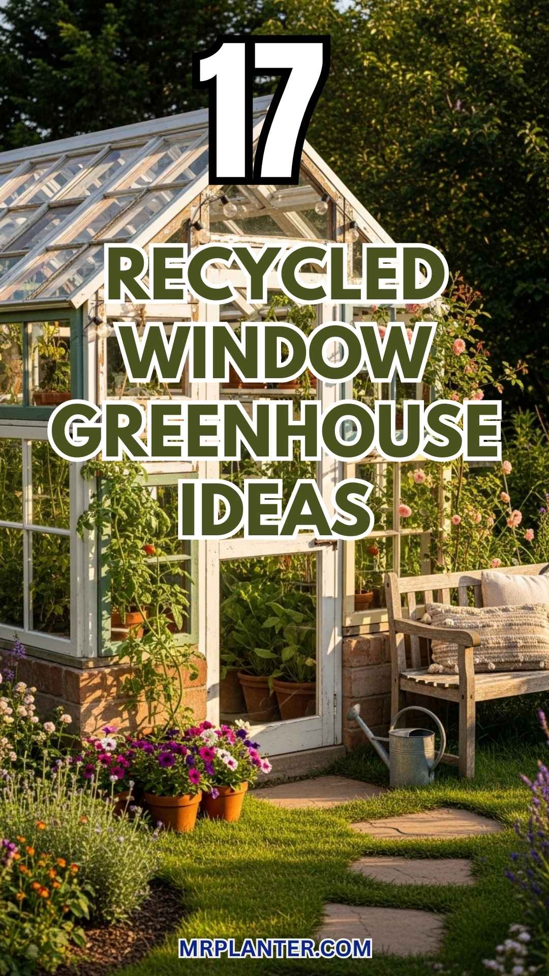 Recycled Window Greenhouse Ideas
